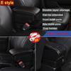 Car Armrest Box Abarth 595 Car Armrest Box Central Store Content Storage Box and
