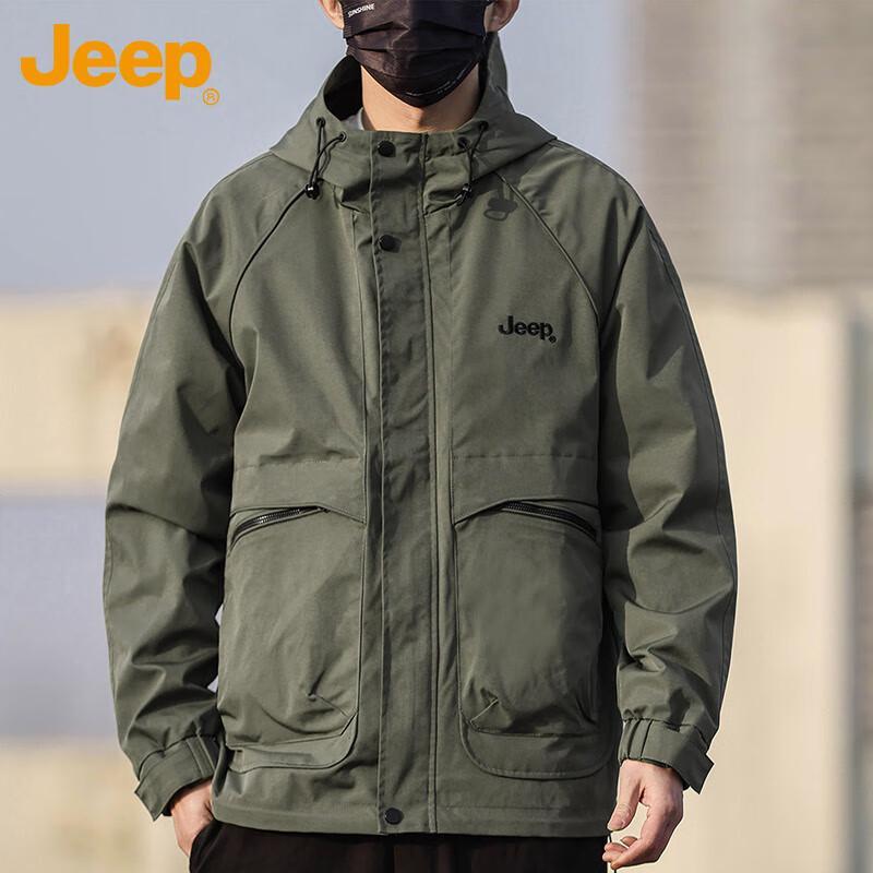 JEEP Men's Autumn/Winter Casual Outdoor Jacket