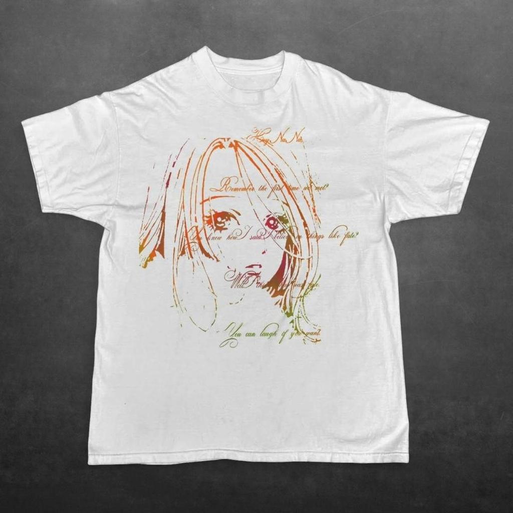 Vintage Nana Osaki Anime Tshirt For Unisex Unisex Death Metal Theme Design Harajuku Y2k Trendy Vintage Casual Streetwear Tee Tops