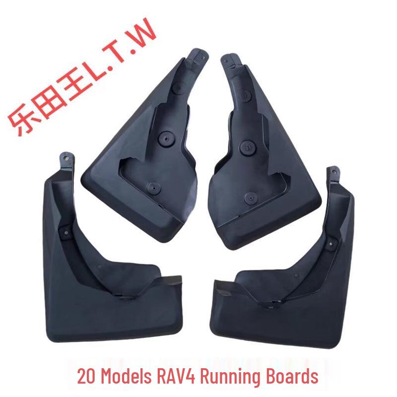 Mud Flaps for Toyota Highlander, RAV4, Rongfang, Yaris L, Zhi Xuan X, Crown, IZOA/C-HR, and Velanda.