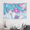Hatsune Miku Cutecore Tapestry Wall Hanging Blanket Tapestry Home Decor Items Wall Decorations