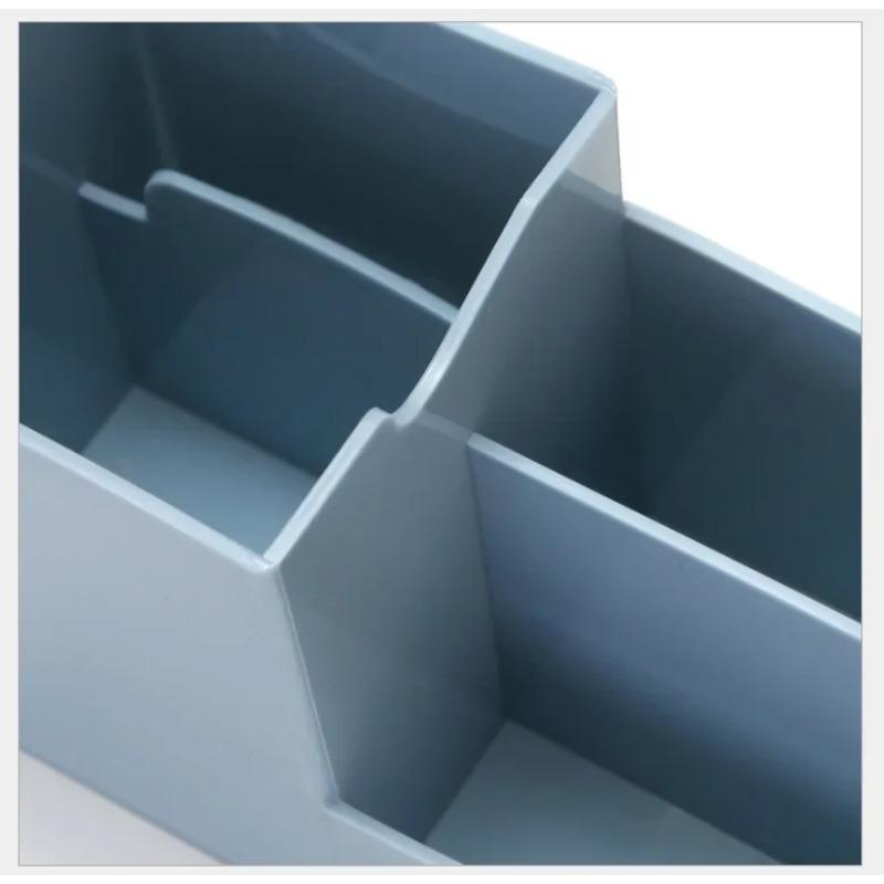 Hohler Schreibtisch-Organizer, Schreibtisch-Aufbewahrungsbox, multifunktionaler Schreibwarenhalter, Telefonständer, Bürobedarf, Schreibtisch-Set, Stifthalter