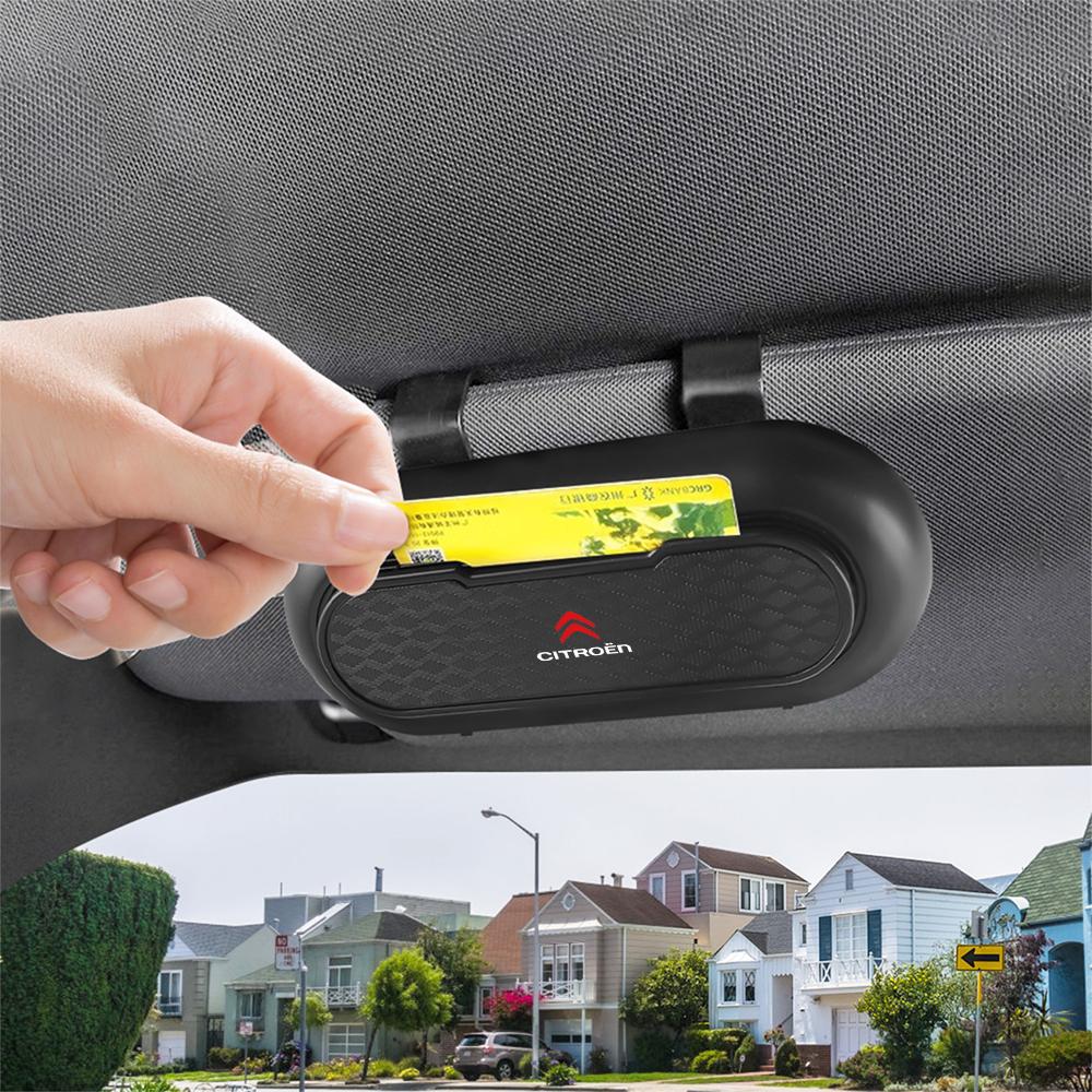 Auto Sonnenbrillen Organizer Zubehör Brillenhalter Brillen Aufbewahrungsbox Für Citroen C1 DS C4 Grand Picasso C4L C5 VTS C-ELYSEE