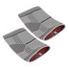1 Pair Graphene Elbow Brace High Elasticity Breathable 3D Weaving Elbow Support for Fitness Basketball Volleyball XL