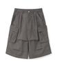 MILLO ARCHIVE Rector Cargo Bermuda Pants [Ash Brown]