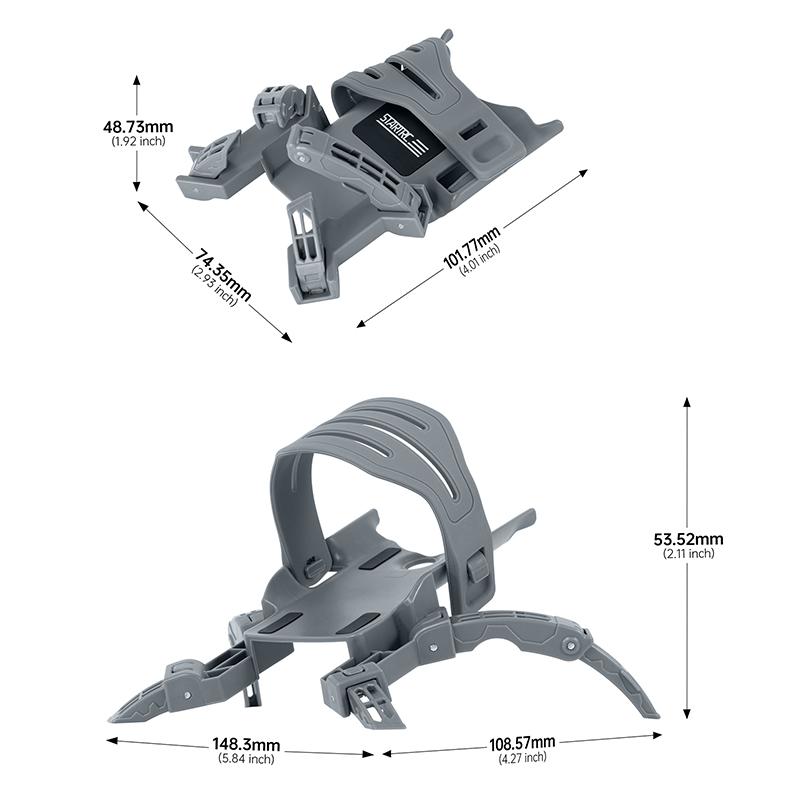 Propeller Holder Stabilizer & Foldable Landing Gear for DJI Mini 5 Pro Quick Release Drone Accessories