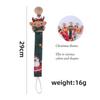 Handmade Baby Pacifier Clip Chain Cotton Cartoon Style Pacifier Holder Dummy Clips Baby Christmas Gift