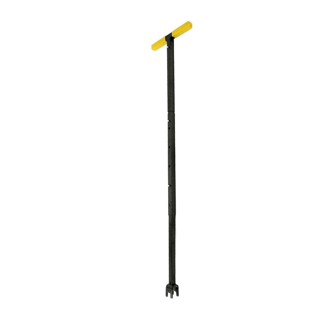 Easy-to-use Folding Water Stop Wrench with T-Handle for Water Meters (Yellow)