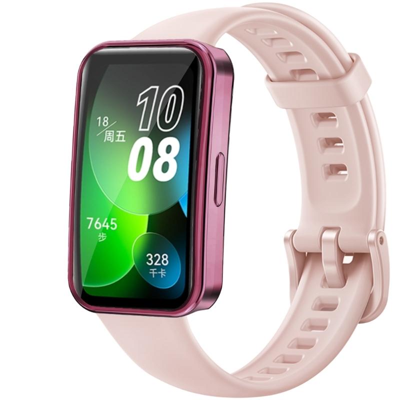 Suitable for  Band 8 Smartwatch Bumper-Protective Case Lightweight Soft Housing Protection-Shell Shockproof Cover