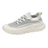 Men's Shoes Summer Breathable 2024 New Fly Woven Mesh Thin Sports Shoes Versatile Lightweight Thick Sole Casual Running Shoes