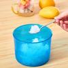 Vintage Hand-Crank Shaved Ice Maker, Compact Manual Smoothie & Ice Crusher, Large Capacity