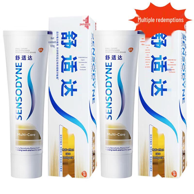 Sensodyne Multi-Care Sensitive Toothpaste Twin Pack