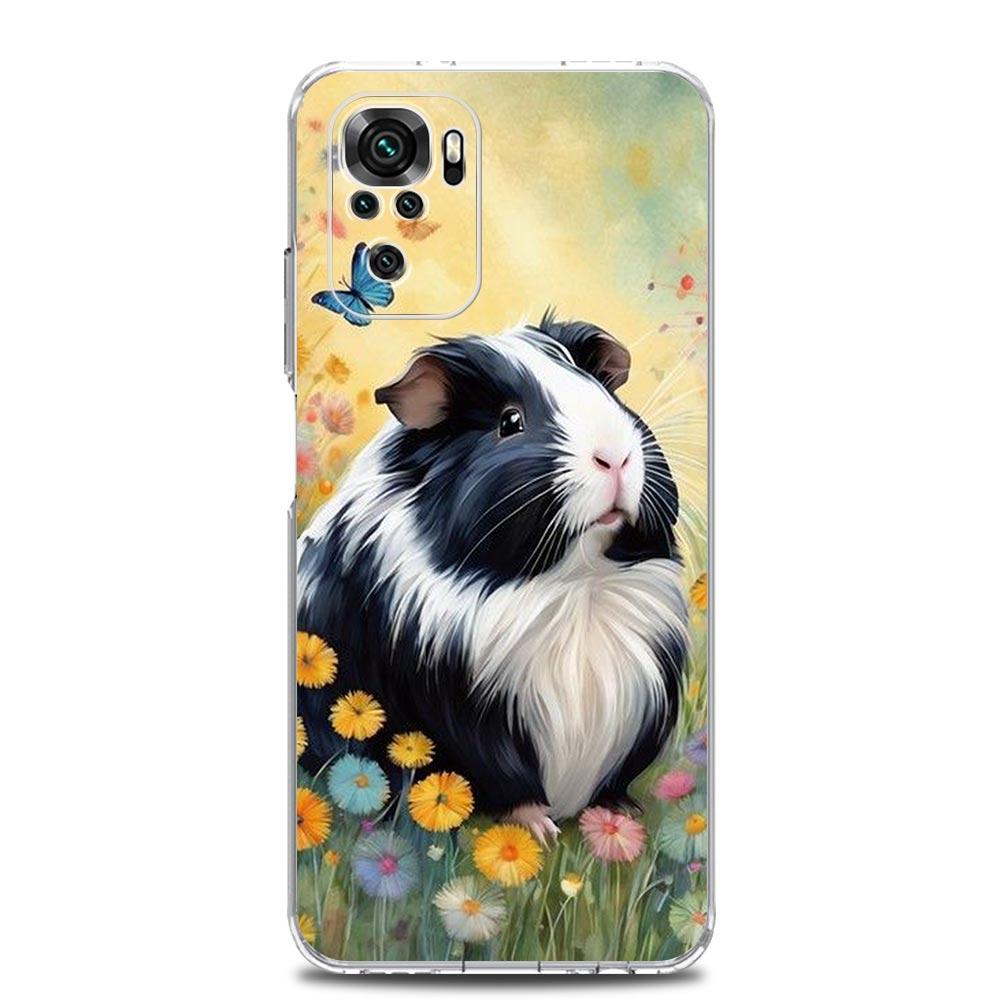 

Phone Case For Xiaomi Redmi Note 14 13 12 4G 9S 9 10 11 Pro Plus 5G 14C 13C 12C 10C 9A TPU Cover Animal Guinea Pig Cavy Cute Redmi Note 14 Pro 4G