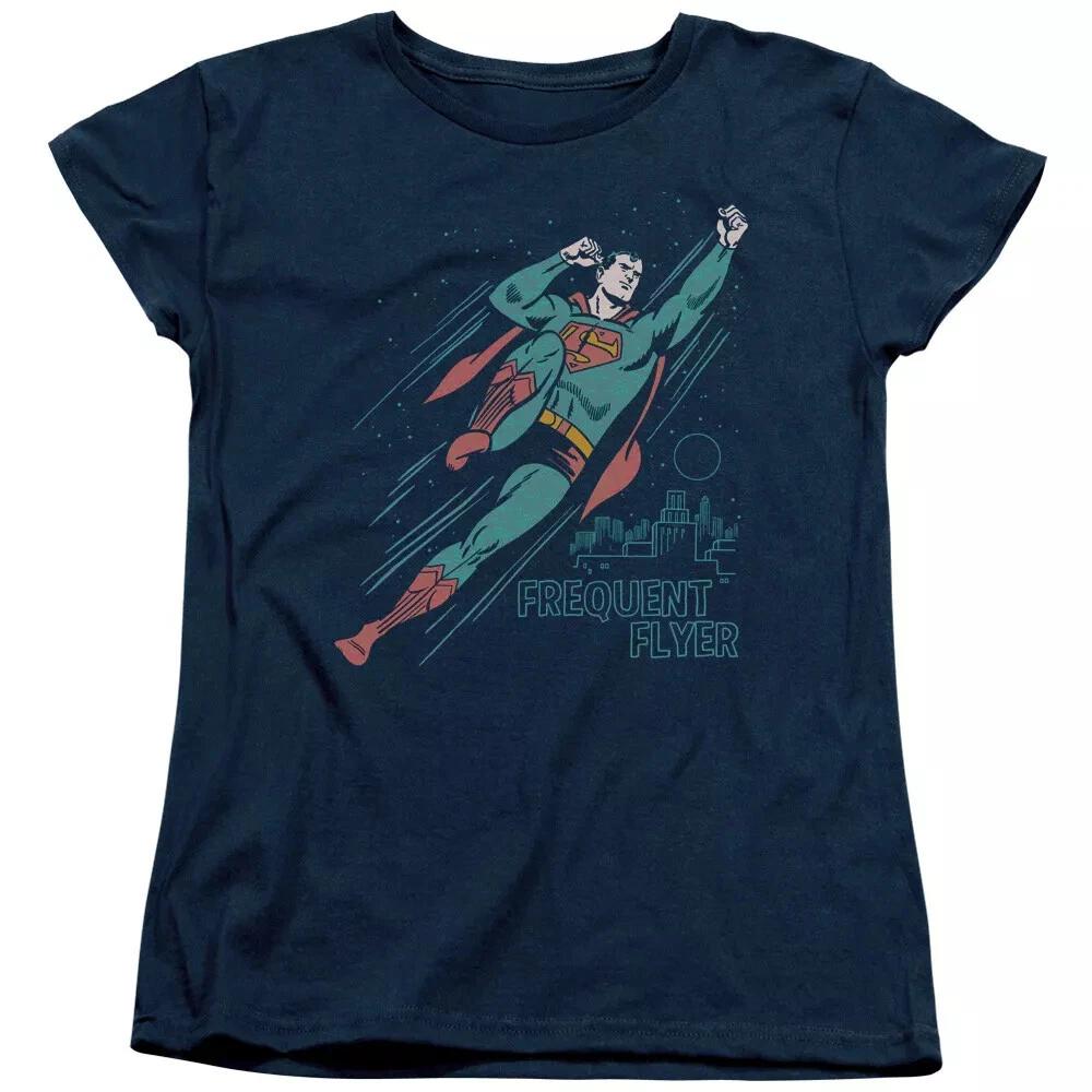 Superman  Frequent Flyer  Women s T-Shirt XL