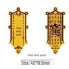 999 Pure Gold Treasure Chest Phone Sticker - Princess New Year Wealth Stickers Gift