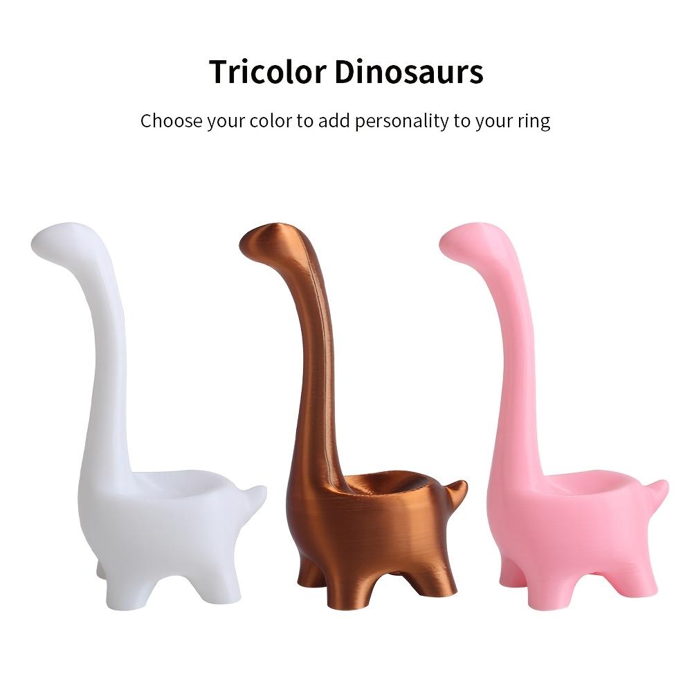 Ring Dinosaur Stand, Suitable for Earrings, Rings, Jewelry, Desktop Decorations, Wedding And Engagement Ring Holder,Lovely Gift for Women