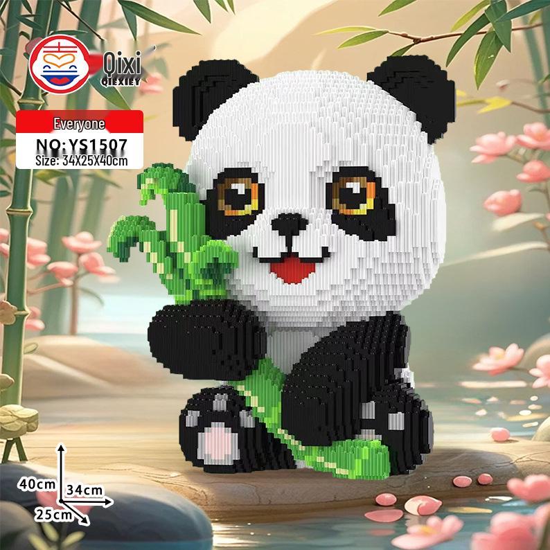 

Новая серия «Панда» — развивающие строительные блоки — веселые и креативные игрушки для сборки для детей