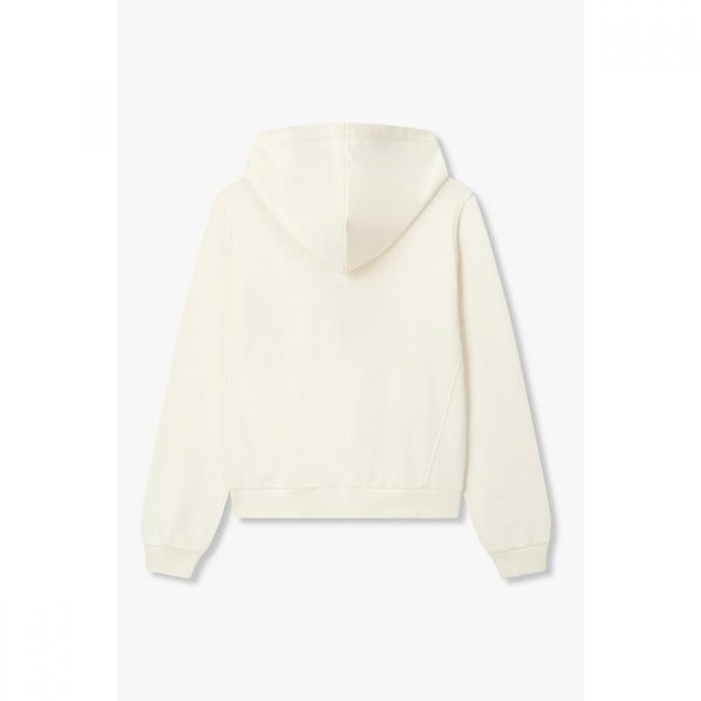 Emporio Armani Women S Lounge Hoodie Zipper Arch Logo 0826138503 