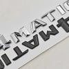 3D ABS Car Letters 4MATIC 4 MATIC Badge Sticker Rear Trunk Badge Emblem For Mercedes Benz C E G S GLC GLS Class AMG Accessories RV1