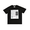 Maison Margiela Digital Print Cotton T-shirt M375 Black