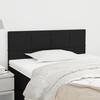 VidaXL Headboard Bedroom Furniture Single Bed Accessory Headboard Bed Frame Home Interior Black 346034