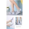 Spring and Summer New Fly Woven Elastic Socks Women's Shoes Casual Flat Bottom