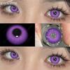 2pcs Colored Contact Lenses for Eyes Purple Contacts Pink Lenses Cosplay Eye Contacts Lenses Yearly