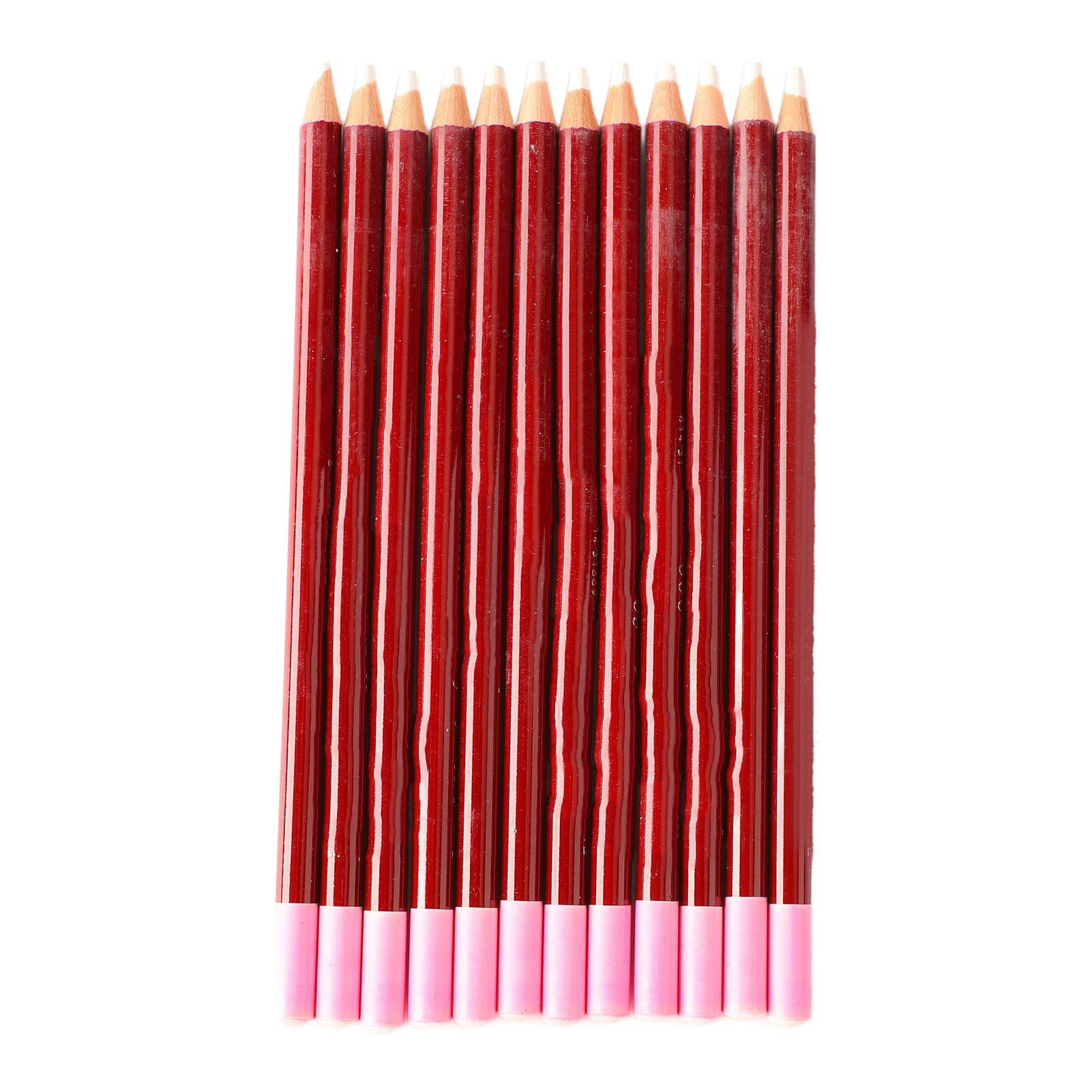 

Набор из 12 белых угольных карандашей Профессиональные карандаши для скетчей и выделения белым для рисования и скетчинга