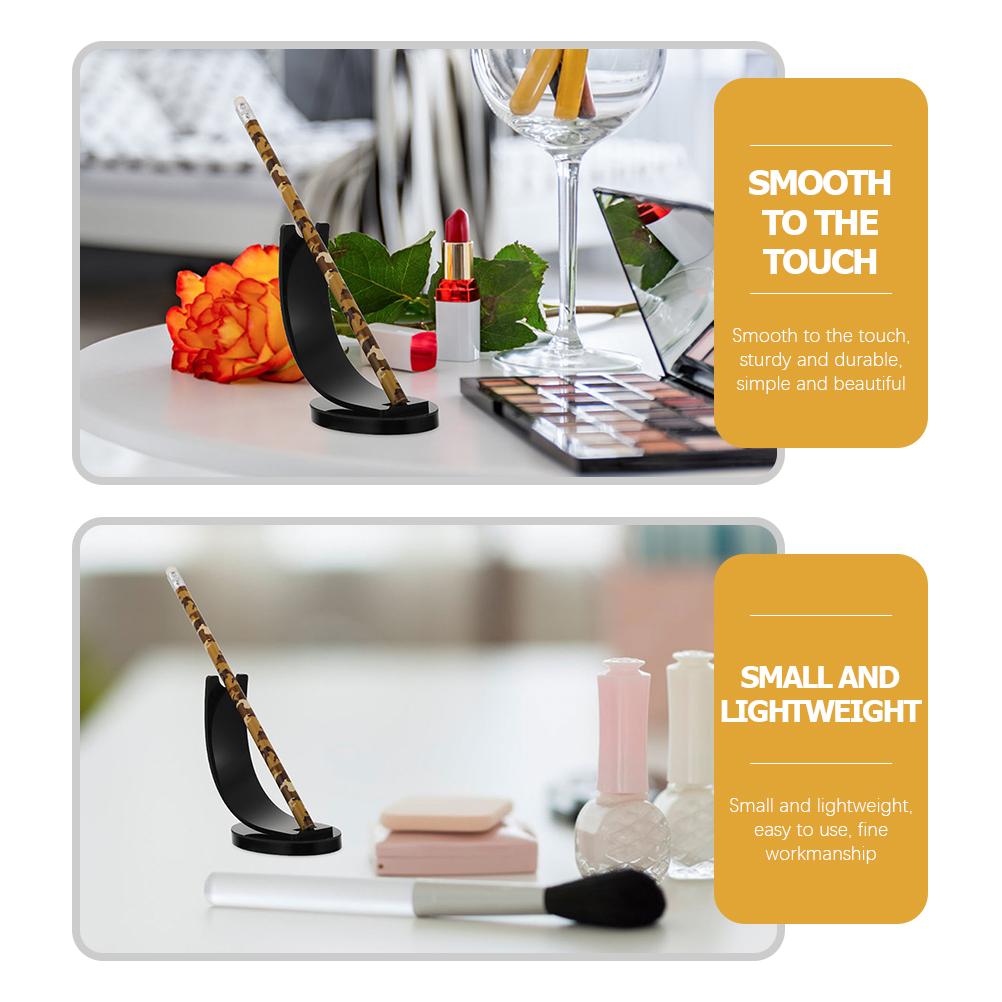 2/1 stücke Acryl Stift Display-ständer Transparent Display Halter Make-Up Pinsel Halter Portalapices Display Rack Stift Lagerung Stehen