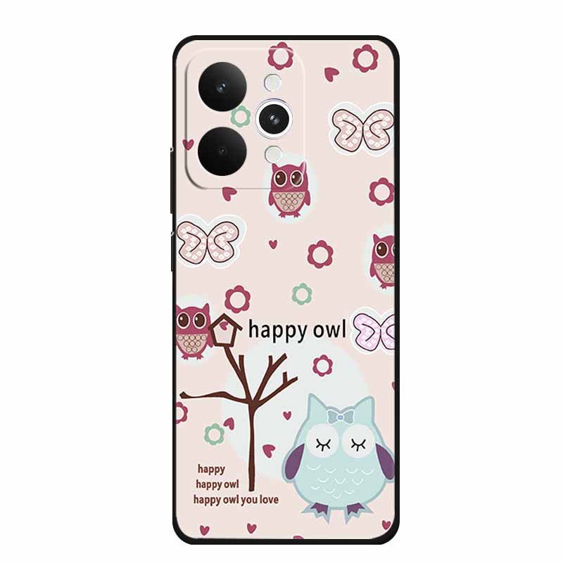 For Realme 15 15 Pro 5G Black Case 3D TPU Silicone Soft Back Cover For Realme C15 6.5" Funda Emboss Relief Flowers Bag Casing