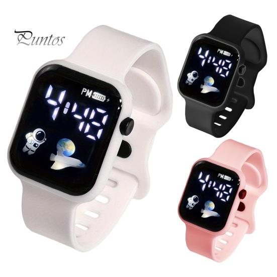 Reliable Electronic Watch LED Digital Stylish Square Shockproof Sporty Clear Reading Design Student Sport Personality Accurate
