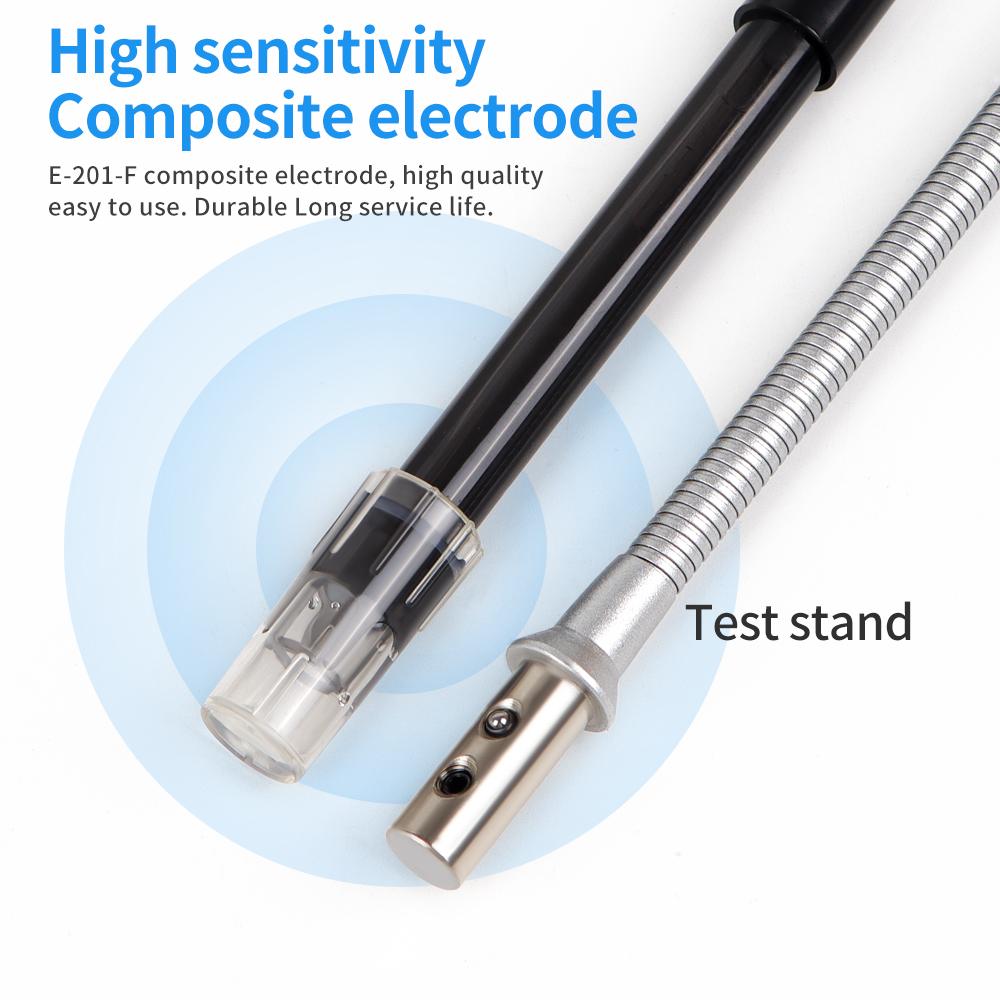 Benchtop PH Meter Digital Water Quality Tester Digital Lab PH Value Analyzer Accuracy 0.05pH Temperature Compensation