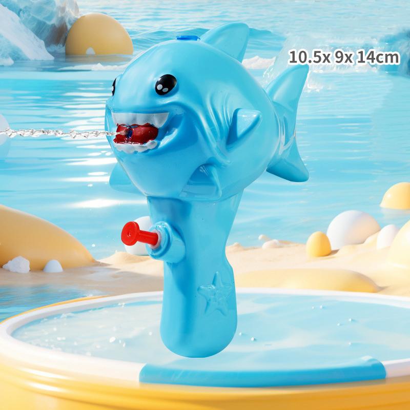 

Водяной пистолет «Акула» Автоматическая машина для распыления воды Пистолет Игрушка для брызг воды Летняя пляжная стрельба Игра на открытом воздухе Подарок для вечеринки Детская игрушка синий
