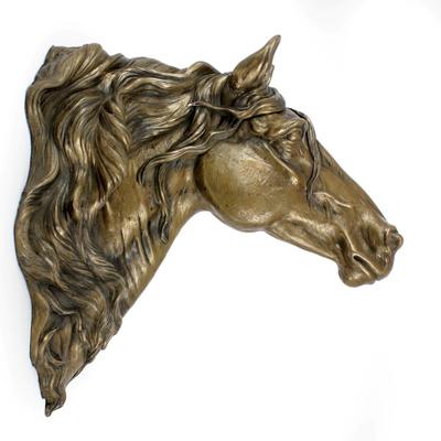 Fresian Horse I - Exclusive Horse Statue for the Wall, Luxury Interior Design, Unique Edition of Figurines from the Brand