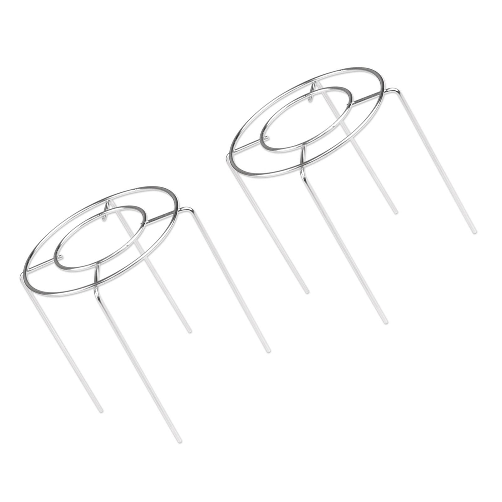 

Упаковка из 2 решеток для охлаждения тортов из нержавеющей стали для равномерного потока воздуха, инструмент для приготовления на пару, круглая пароварка, кухонные аксессуары для выпечки