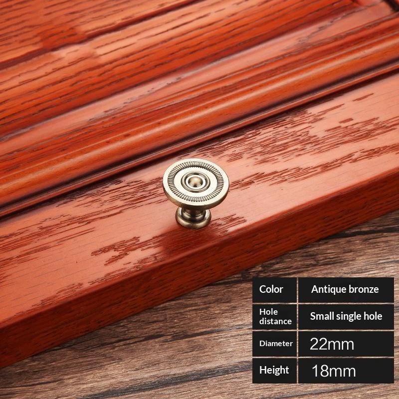 Bronze Series Cabinet Handles Zinc Alloy Antique Cabinet Pulls Drawer Knobs Wardrobe Door Handle Furniture Handle