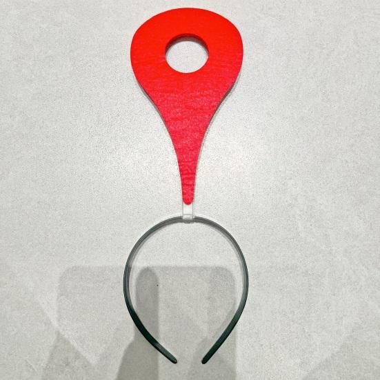 Kvinners Hodebånd Hodeplagg som ikke falmer Unikt Symbol Design Hårbøyle Fotorekvisitter for Maskerader Festivaler