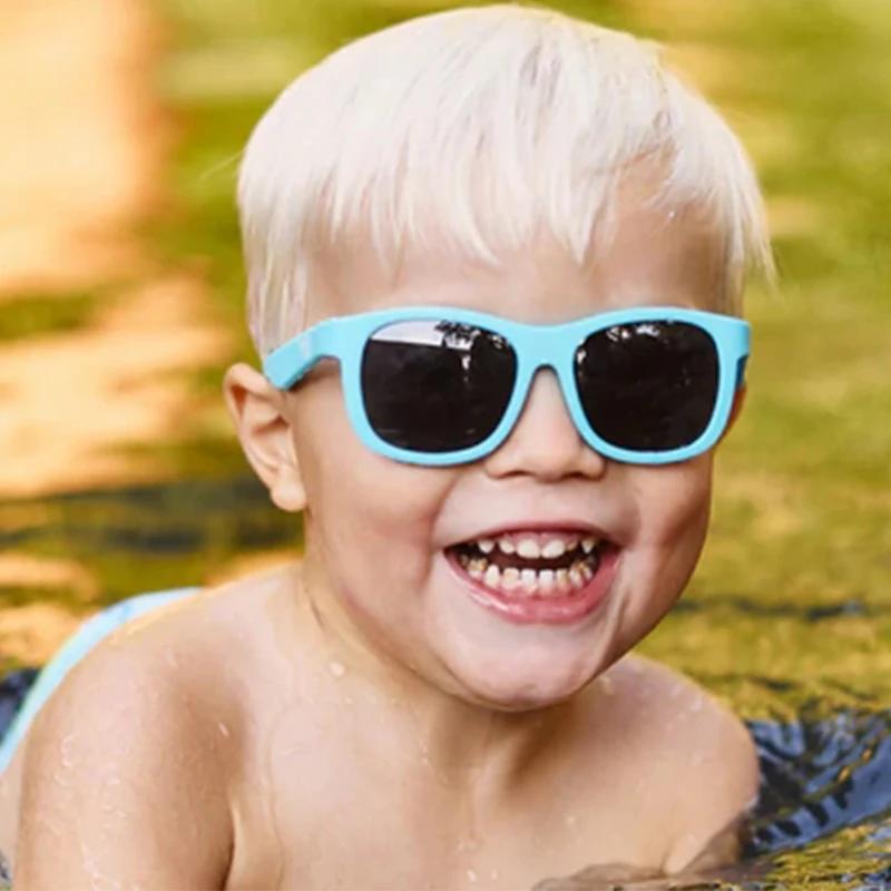 Kids Polarized Sunglasses TR90 Boys Girls Sun Glasses Silicone Safety Glasses Gift for Children Baby UV400 Eyewear Age 3-12