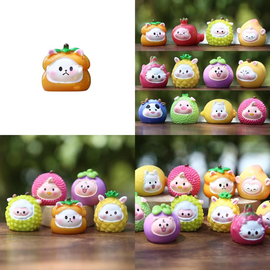 Series Zodiac Fruit Resin Toys For Visual Sensory Development In Play Creative