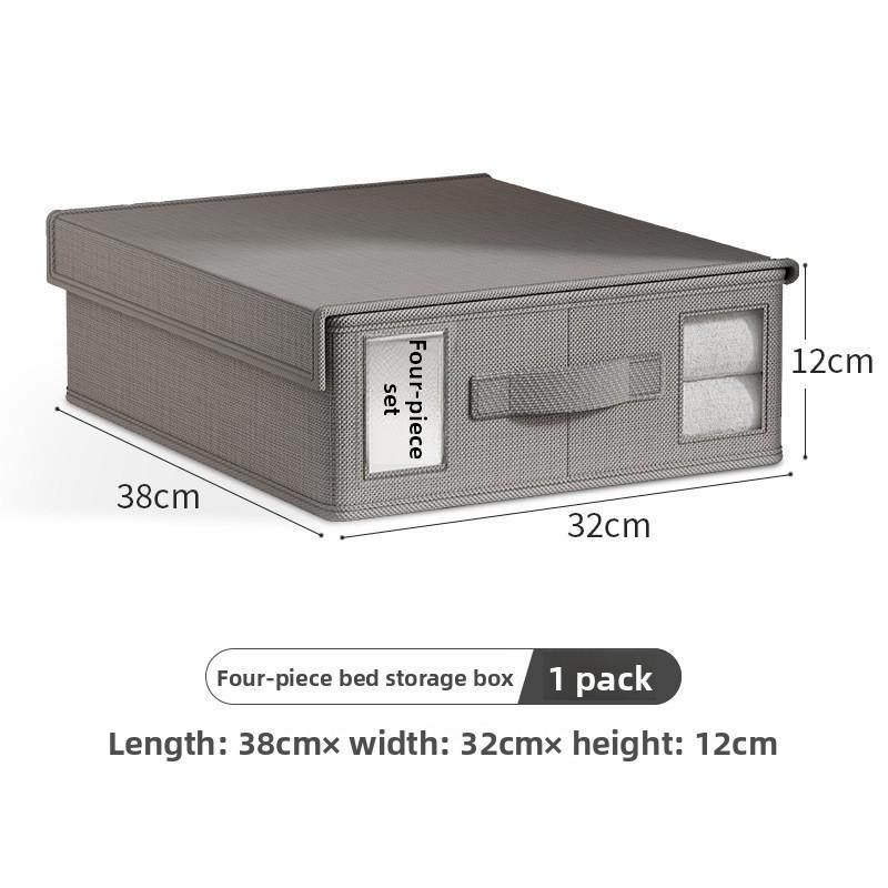 Modern Minimalist Oxford Cloth Foldable Storage Box For Bedroom Closet Organization