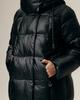 Women's Long Jacket SNOW OWL 24550 S Black