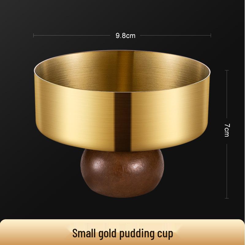 Stainless Steel High-Footed Ice Cream and Dessert Cup