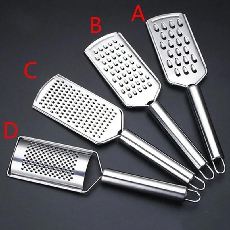 New Stainless Steel Handheld Cheese Grater Multi-PurposeKitchen Food Graters for Chocolate Butter Fruit Vegetable Kitchen Items
