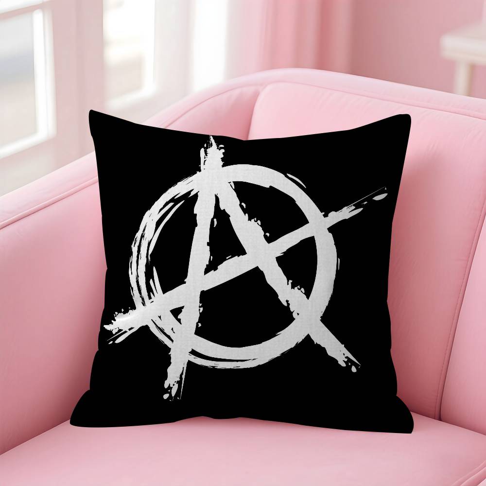 Classic Crime S-Sons Of A-Anarchy Double-Sided Printed Pillow Cover Short Plush Suitable Living Rooms Sofas Throw Cushion Cover