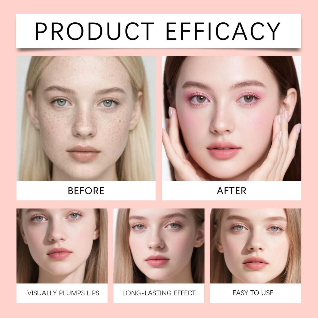 Nude Lip Liner Voluminous Plumping Lips Matte Nature Lip Contour Pencil Waterproof and Sweat Proof Makeup Long Lasting Lip Liner