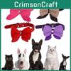 Модний регульований нашийник-метелик для собак і кішок Ідеально підходить для різдвяних вечірок
