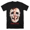 T-shirt Cabin Fever Unisexe Virus Mangeur de Chair Film d'Horreur Graphique Manches Courtes Surdimensionné Streetwear Coupe Ample T-shirt Fan d'Horreur