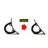 5/10Pcs Stick-on Cable Guide Bicycle Tube Clip Aluminum Bike Oil Tube Clamp Adapter  Bike Acessories  Road Bike Parts