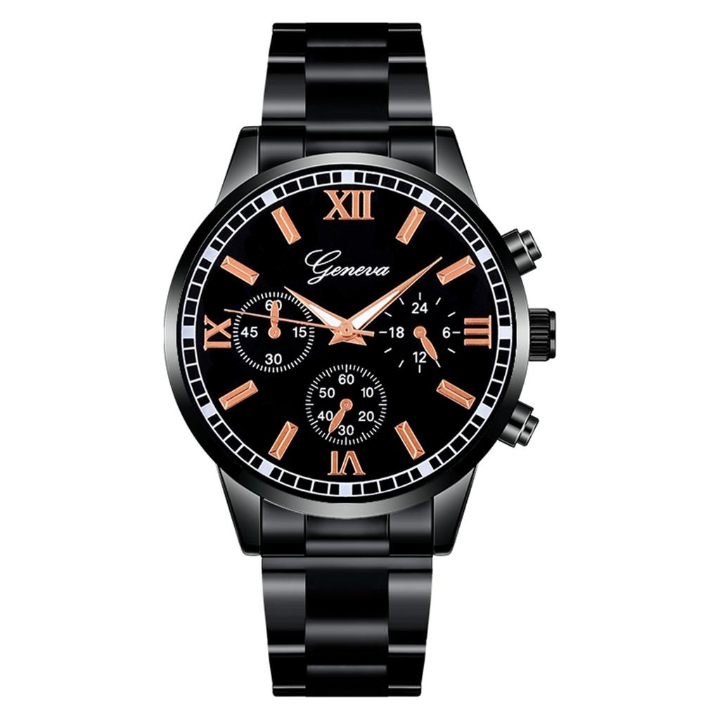 Watch Stainless Steel Wristband Men's Watch Quartz Watch Gift  Winner Watch