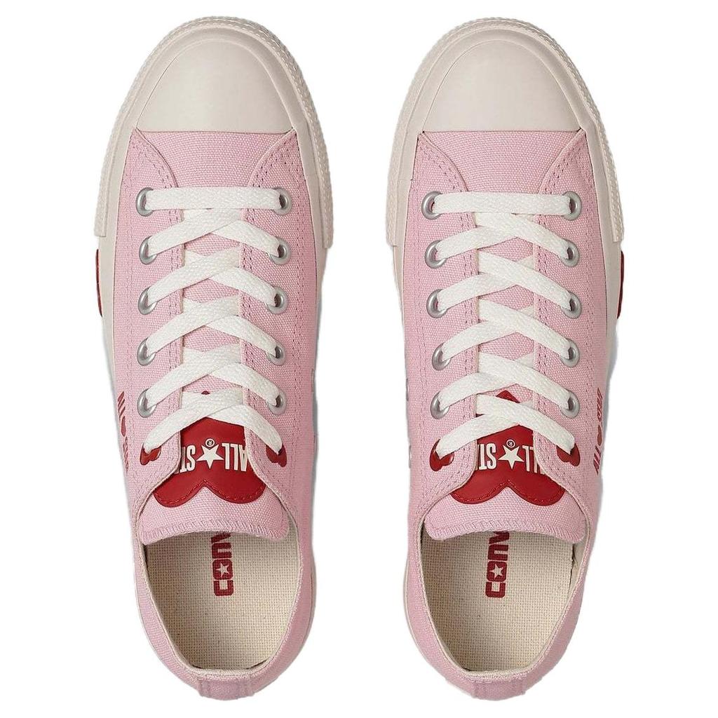 Converse All Star Low top Canvas Shoes Unisex Pink 31312760